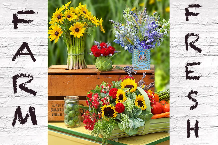 Vegetable Vase Ideas: Asparagus, Artichokes, and Squash, Oh My!