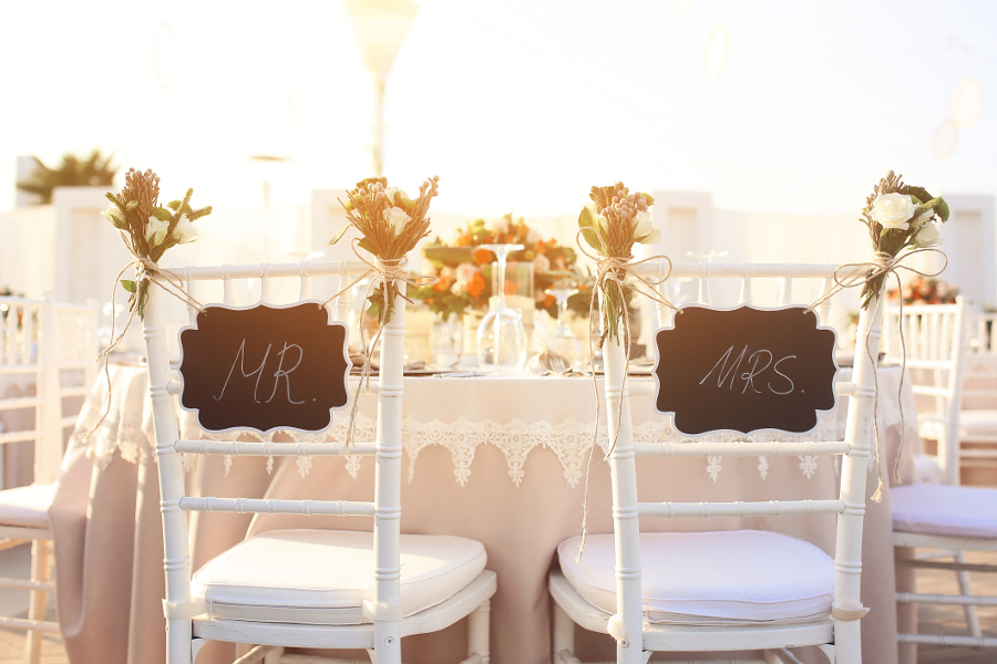 Wedding Chairs for Bride & Groom
