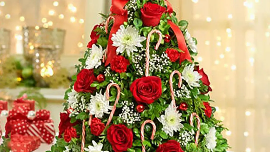 Holiday Flower Tree