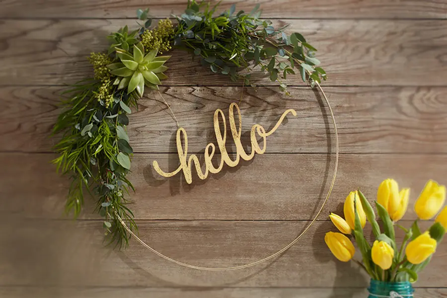 Flower wreath