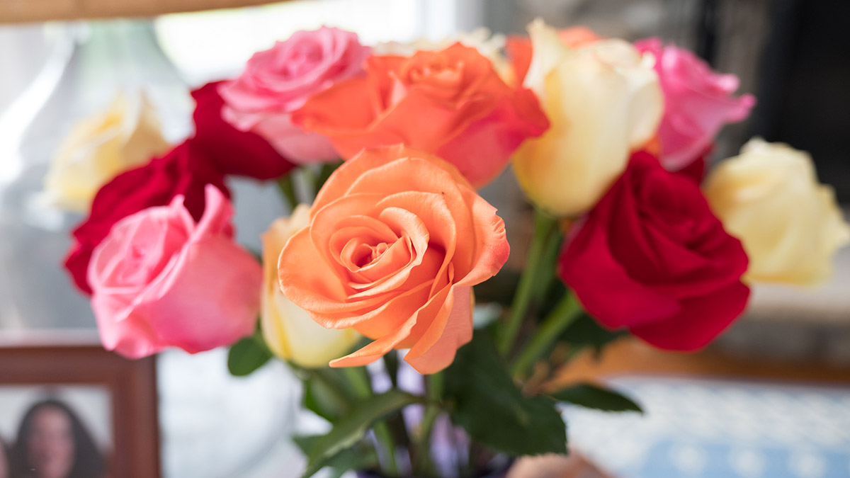 Passionate Love A bouquet of Red Roses