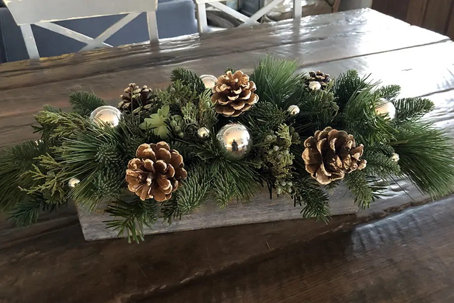 holiday centerpiece