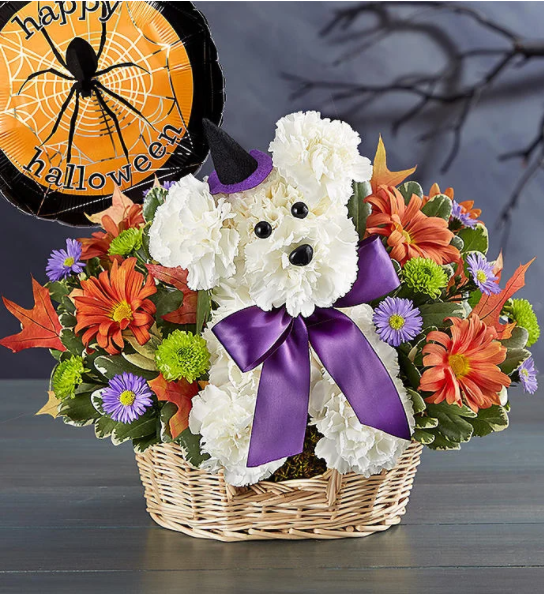 Witchy Pooch Floral Arrangement