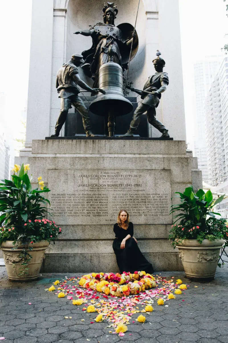 Herald Square Floral Heart