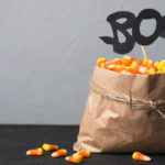 youve been booed with bag of candy corn