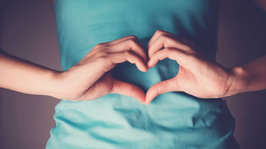 Photo of hands in shape of heart, a common signal for expressing your love.