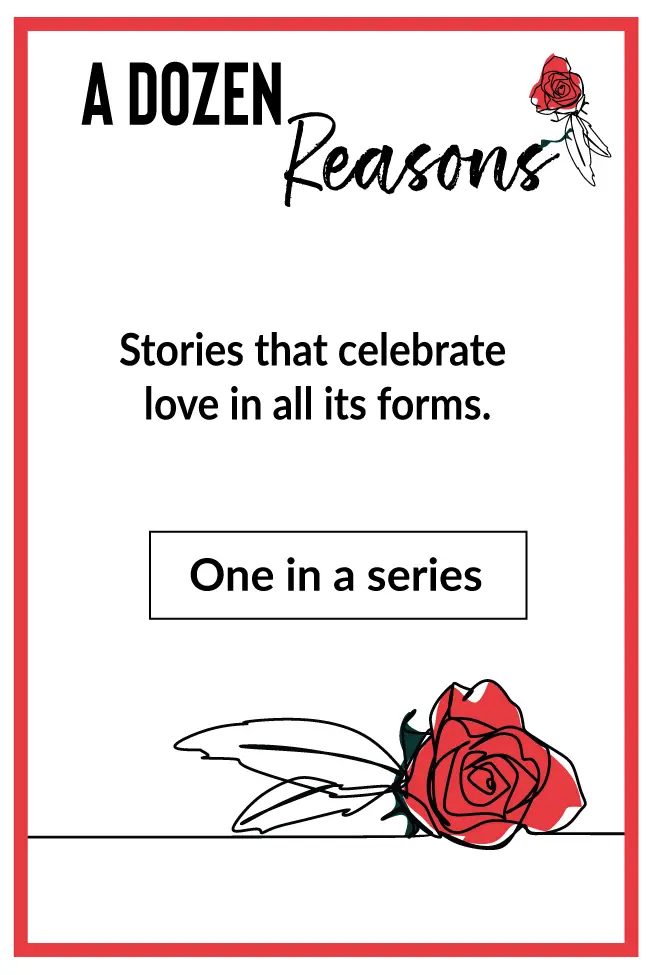 Badge for "A Dozen Reasons"