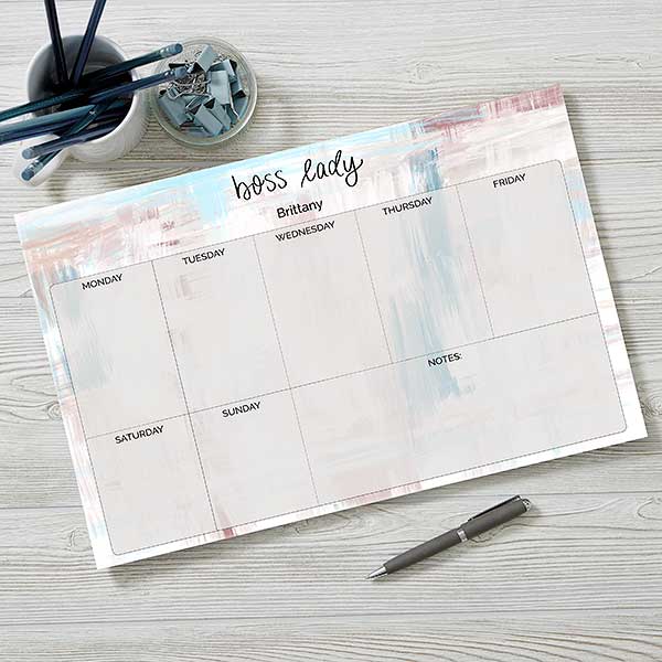 a photo of mother's day gift ideas: Boss Lady Planner