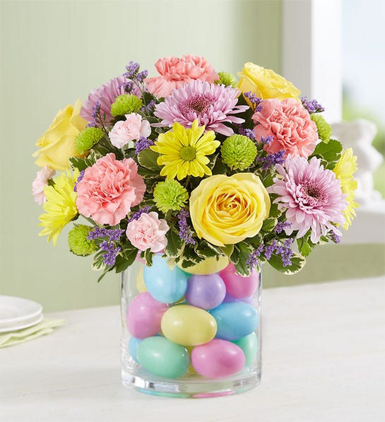 Photo of Easter Egg-stravaganza, an Easter gift idea you'll only fine at 1-800-Flowers.com