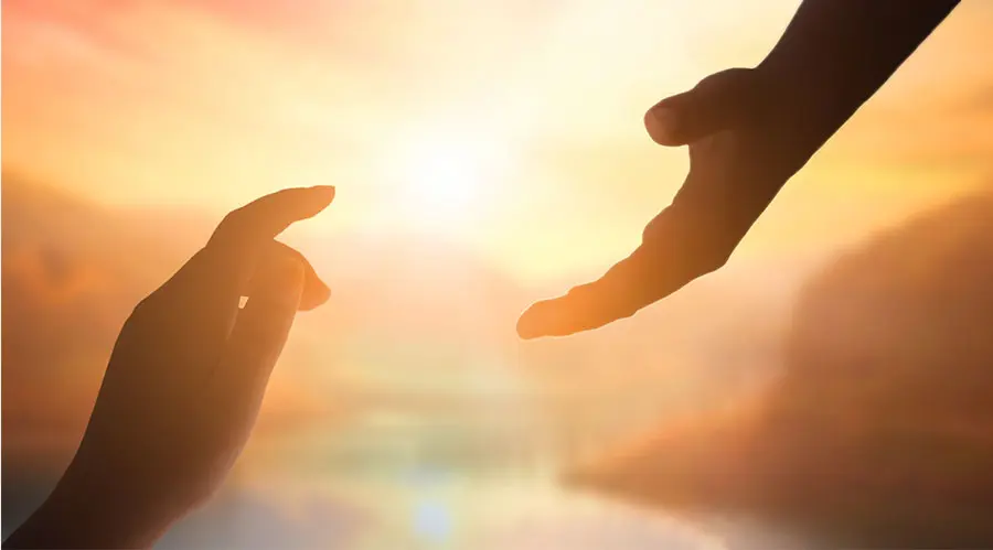 Celebrating spring holidays with hope for being together again Season of Hope