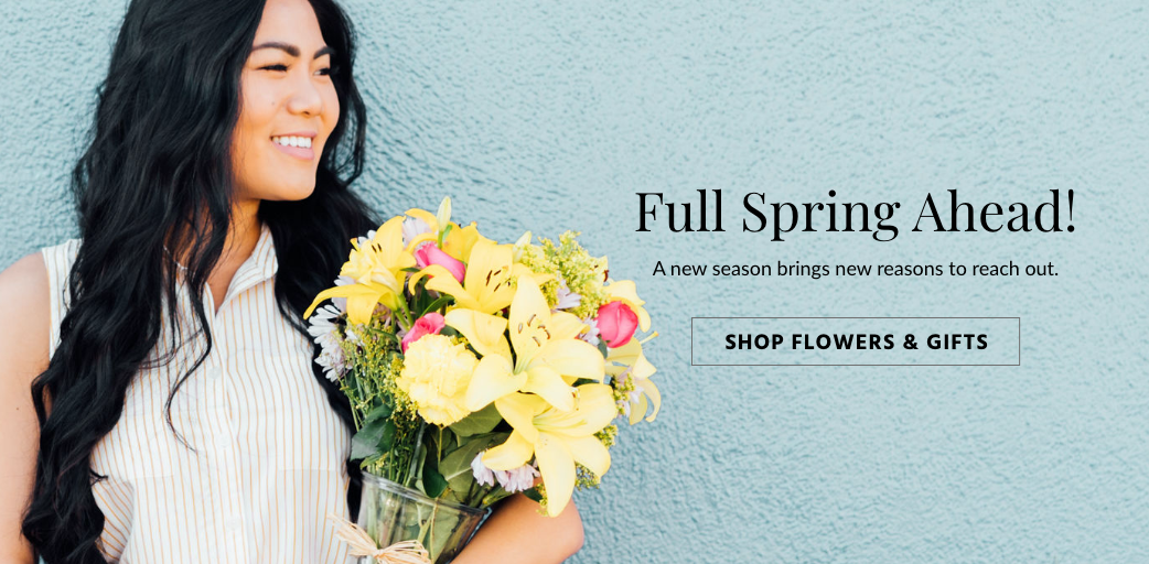 Spring banner ad