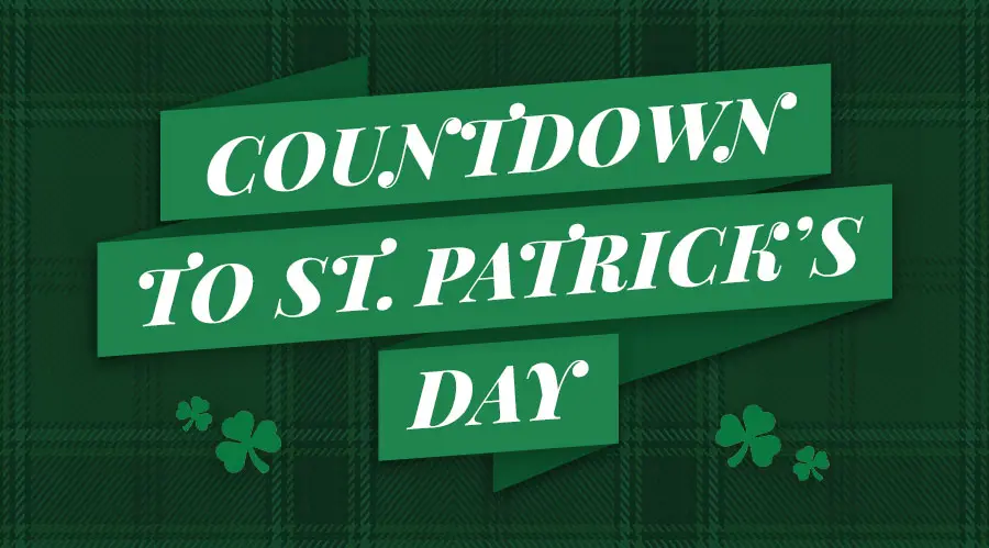 Countdown to St. Patrick's Day