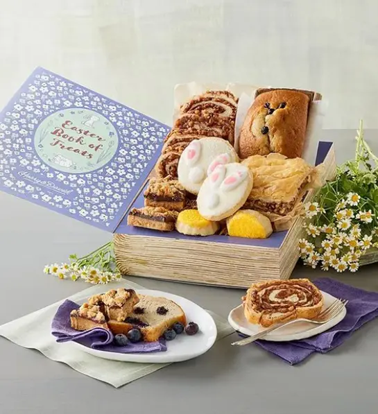 Photo of an Easter bakery book, an exclusive gift idea from the 1-800-Flowers family of brands