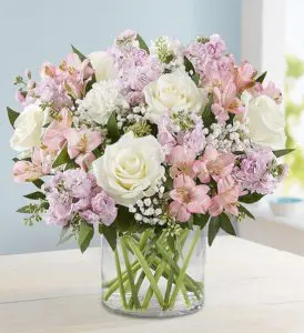 Mothers Day gifts for new moms with Elegant Blush Bouquet