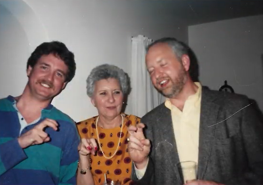 Chris and Jim McCann with their mom