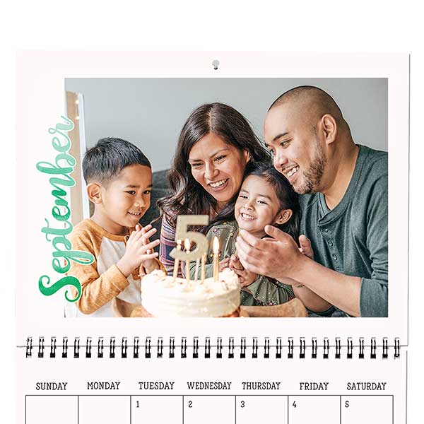 Calendario de pared personalizado