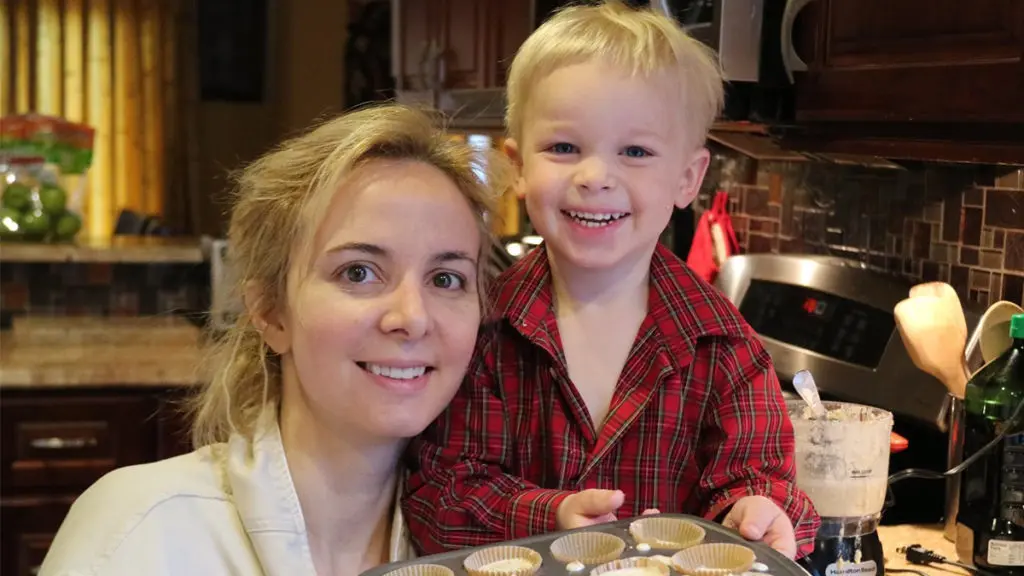 Dr. Chloe Carmichael and her son