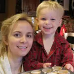 Dr. Chloe Carmichael and her son