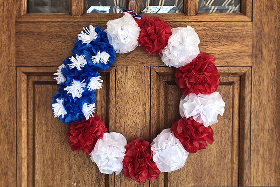 Memorial Day wreath