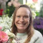 A photo of local florist Patti Fowler