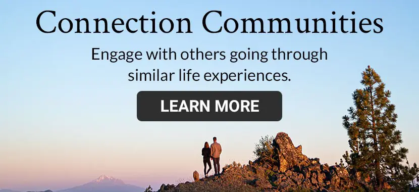 ad for connection communities learn more