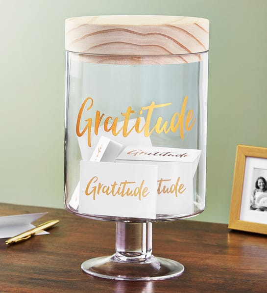 Ideas de regalos para el día del jefe con tarro de agradecimiento