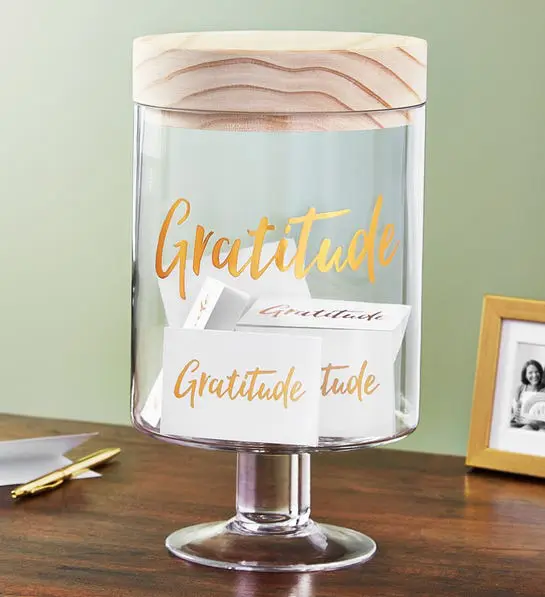 boss's day gift ideas with gratitude jar