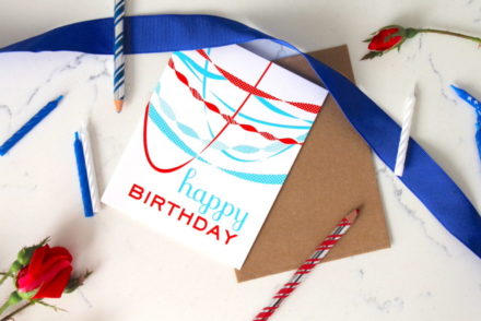 Picture of a birthday card