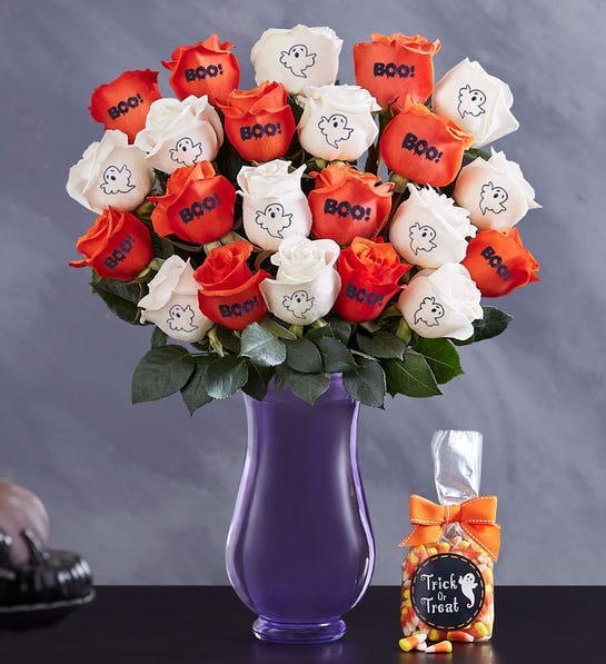 Picture of conversation starter Halloween roses