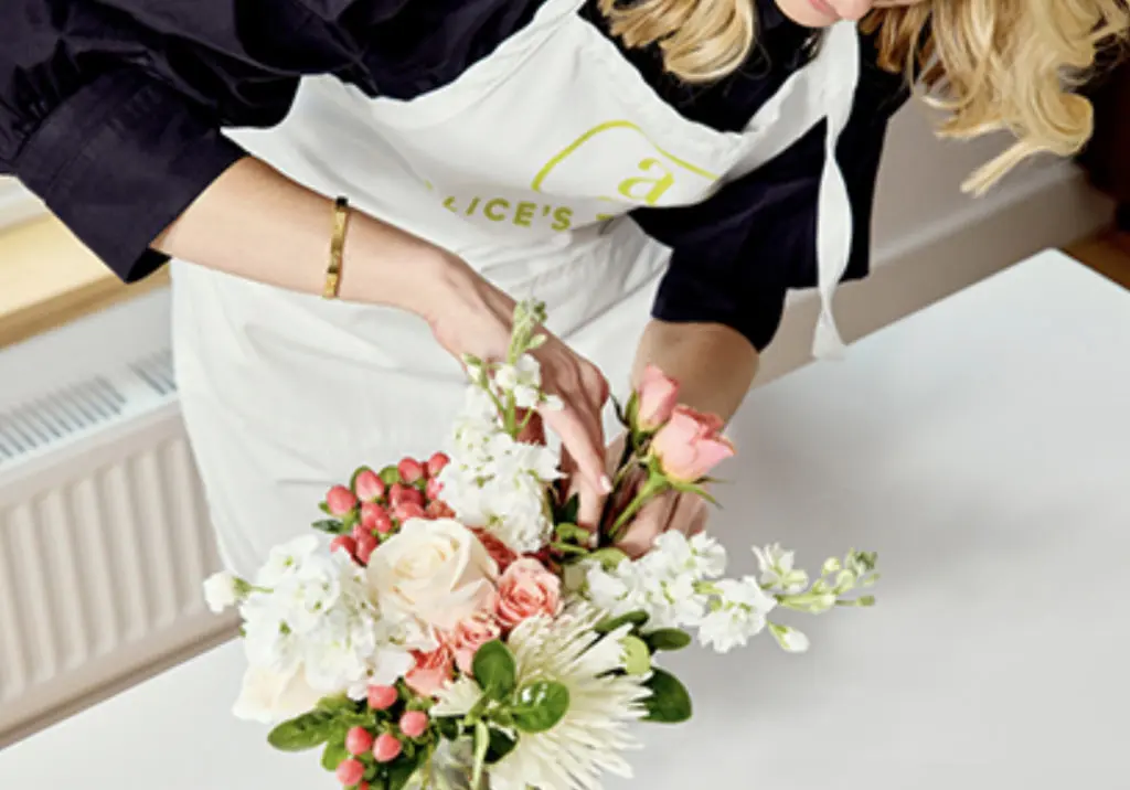 Flower arranging