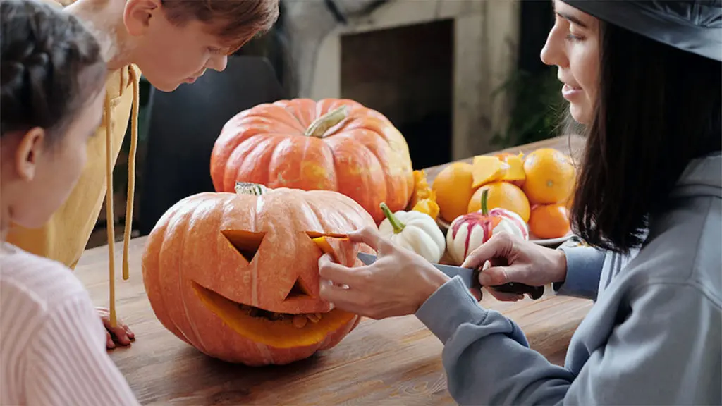 Picture of pumpkin carving