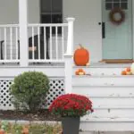 Picture of front porch ideas for fall