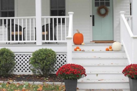 Picture of front porch ideas for fall