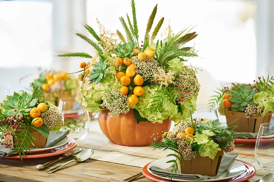 thanksgiving decorating ideas with Thanksgiving centerpiece