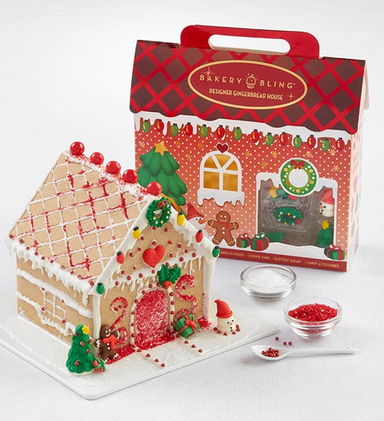 DIY Gingerbread house for office