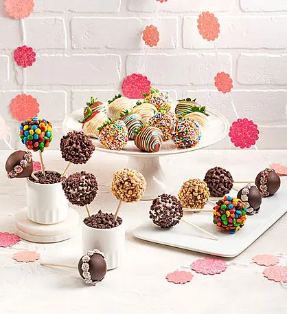 Candy Covered Cake Pops