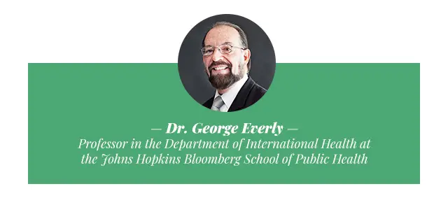 Headshot and bio for dr. george everyly