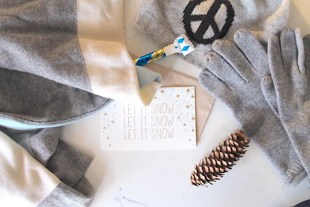 Winter elements for January birthday