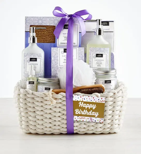 Picture of lavender spa gift set