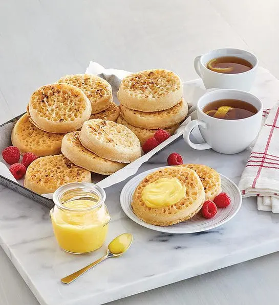 valentine's day gift ideas with British crumpets