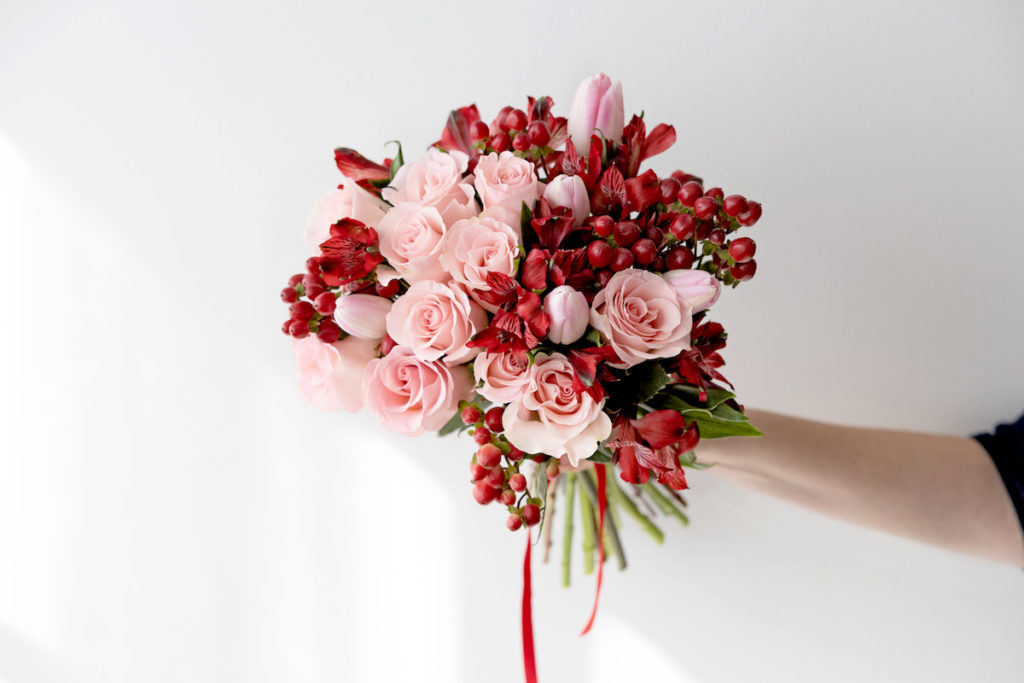Picture of Valentine's Day flowers