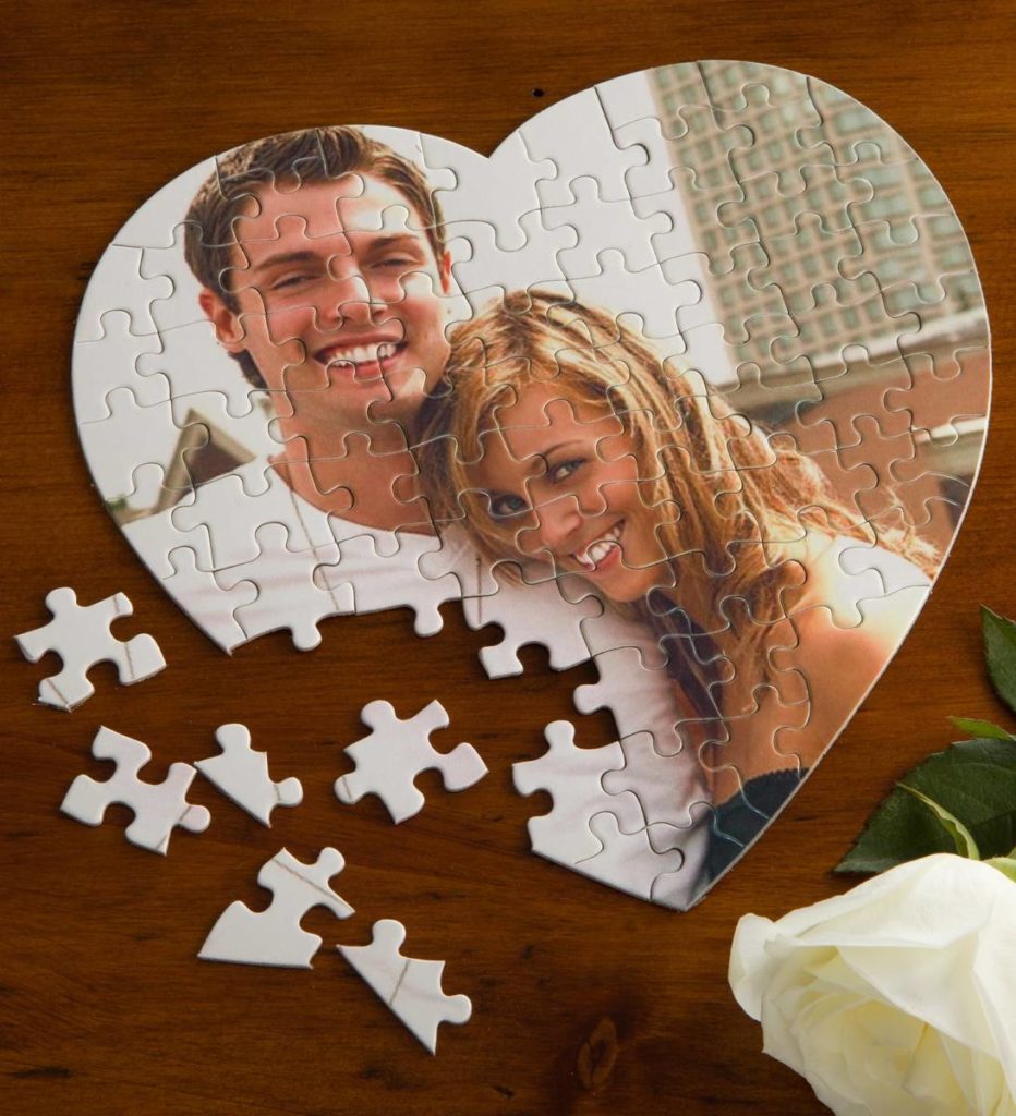 Love Connection Personalized Photo Puzzle