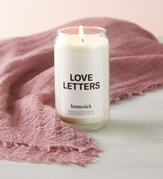 Love Letters candle
