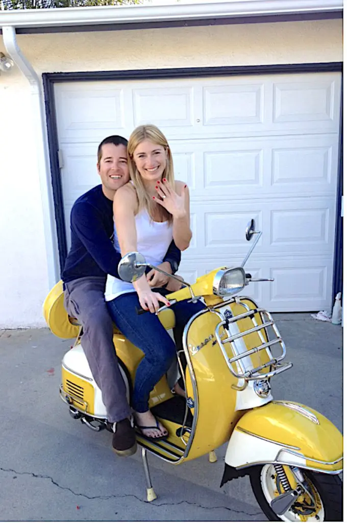 Jasmine and Brett Roth engagement photo