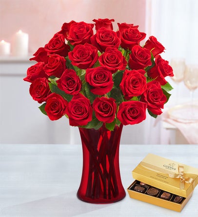 Valentine's Day roses gift