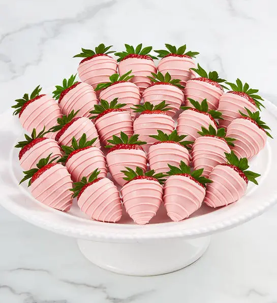 Picture if chocolate-covered strawberries for her