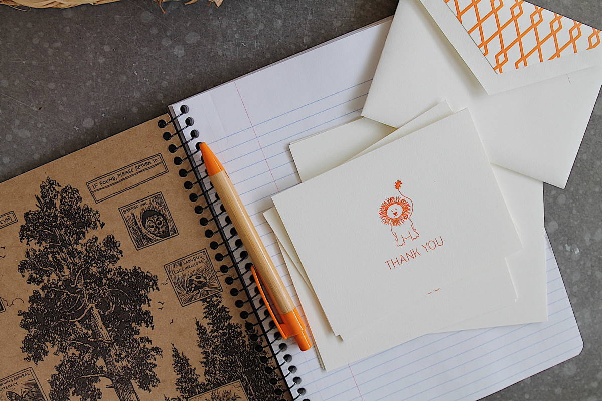 What to write in a thank you note
