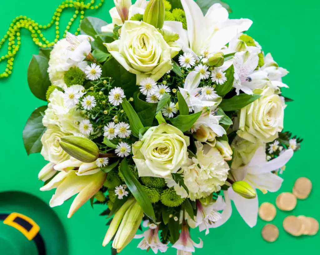 Saint Patrick's Day bouquet