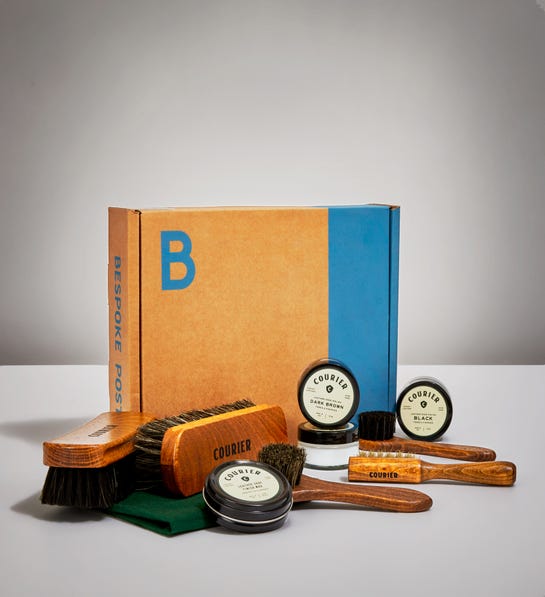 birthday gifts for brother: shoeshine kit