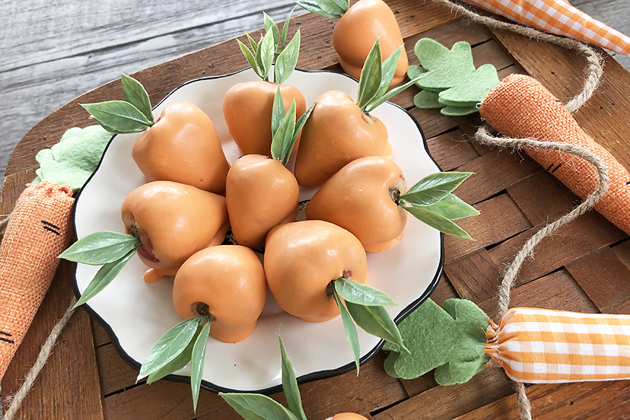 Ideas para el brunch de Pascua: zanahorias y fresas
